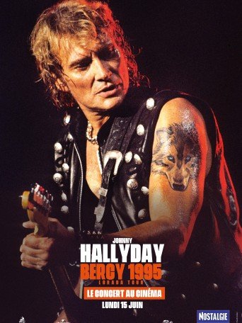 JOHNNY HALLYDAY, LORADA TOUR - BERCY 1995