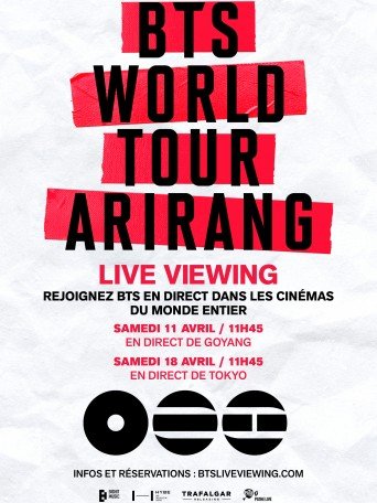 BTS WORLD TOUR 'ARIRANG' IN JAPAN : LIVE VIEWING