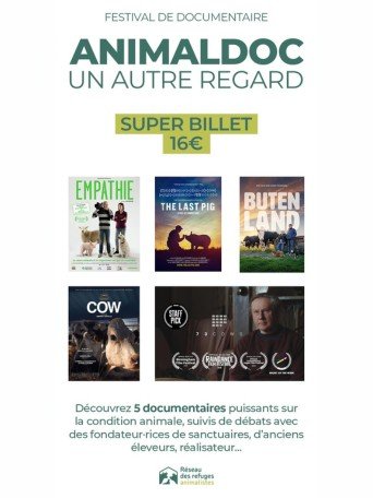 FESTIVAL COMPLET DE DOCUMENTAIRES ANIMALISTES