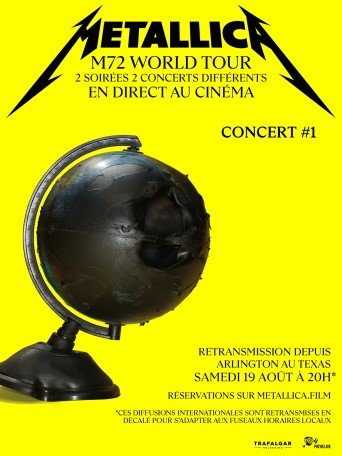 METALLICA M WORLD TOUR CONCERT 1